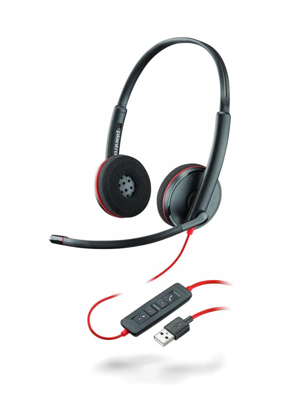Проводная USB гарнитура PLANTRONICS BLACKWIRE C3220 (POLY) USB-A 1