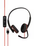 Проводная USB гарнитура PLANTRONICS BLACKWIRE C3220 (POLY) USB-A 2