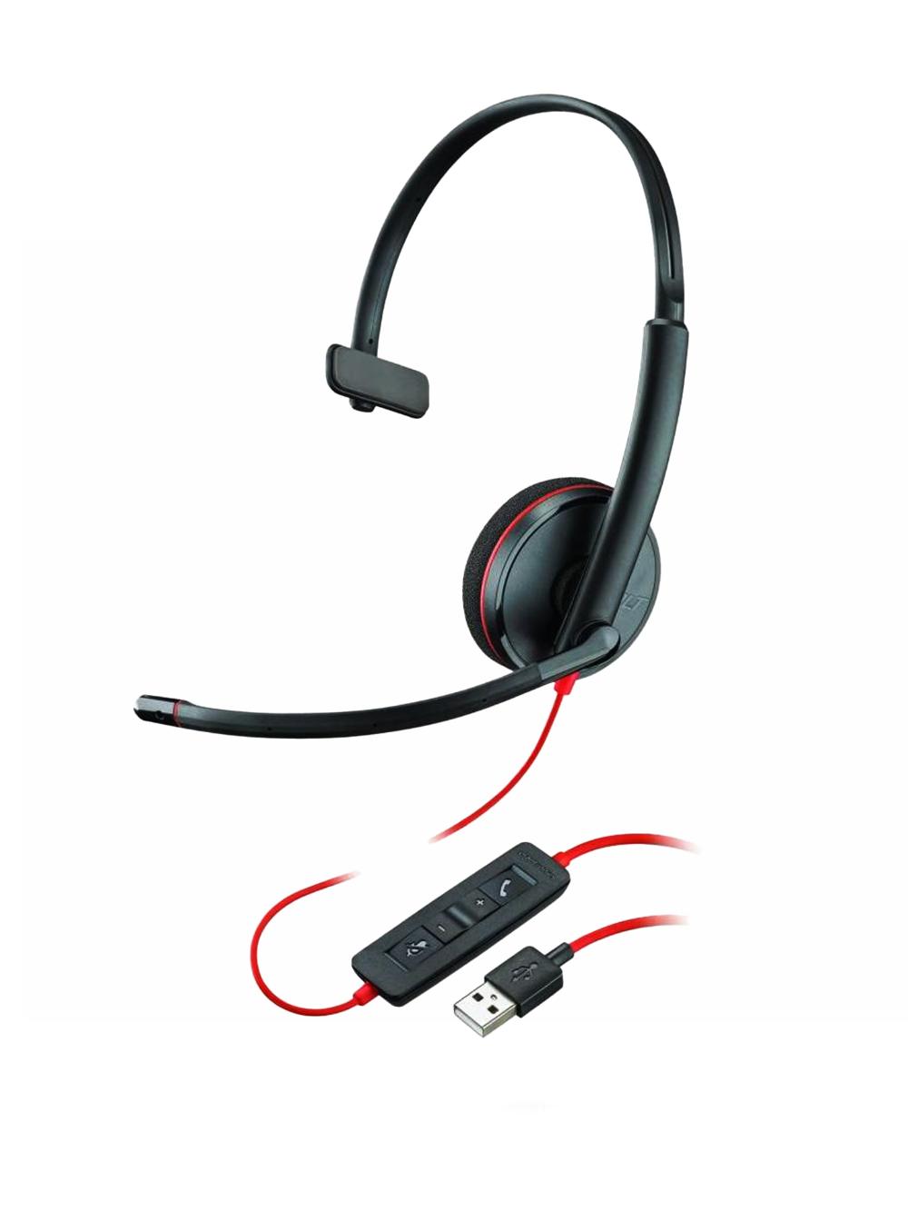 Simsiz USB garnitura PLANTRONICS BLACKWIRE C3210 USB-A SINGLE UNIT 1