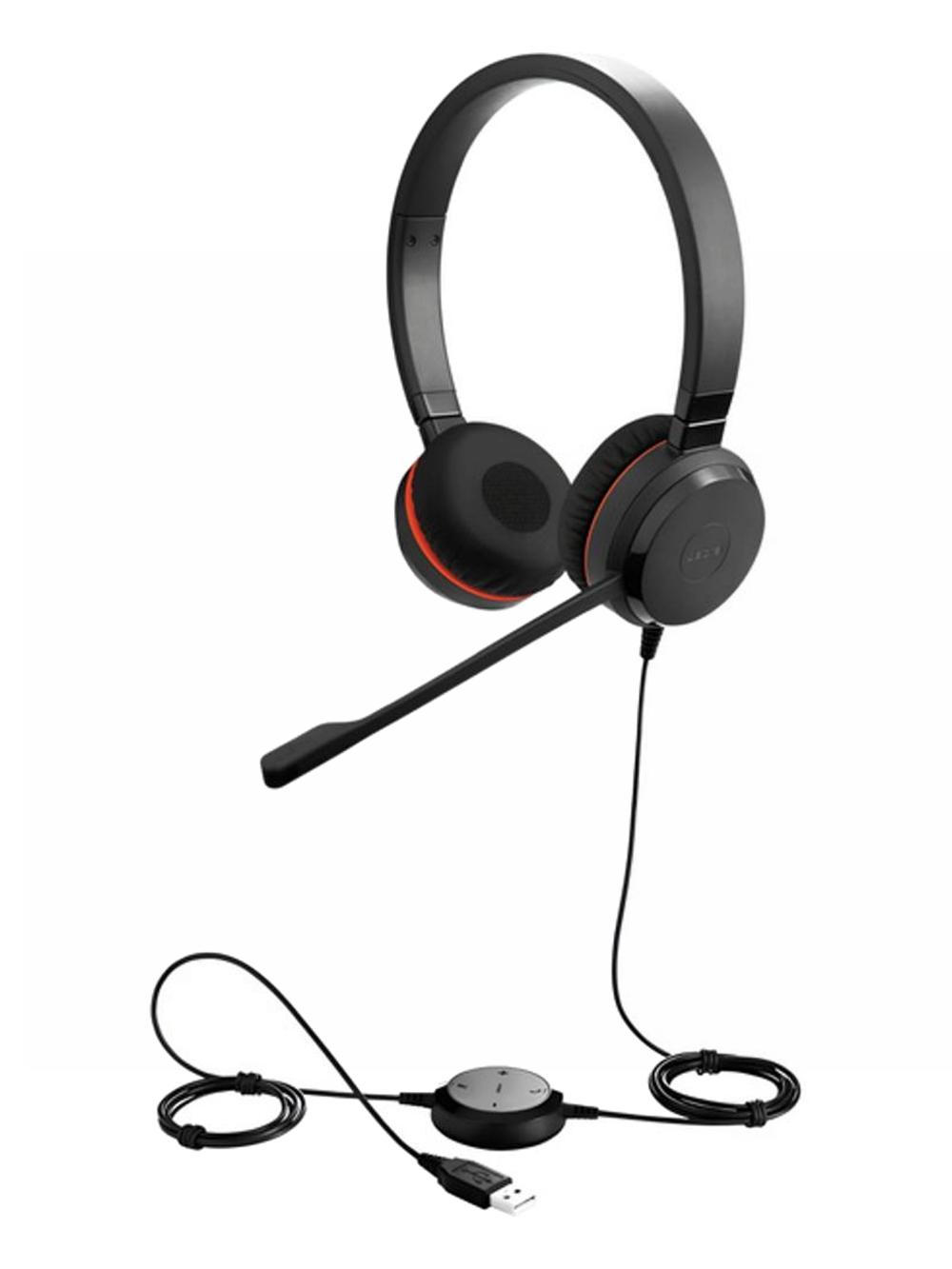 Mikrofonga ega naushniklar Jabra Evolve 20 Stereo MS USB 1