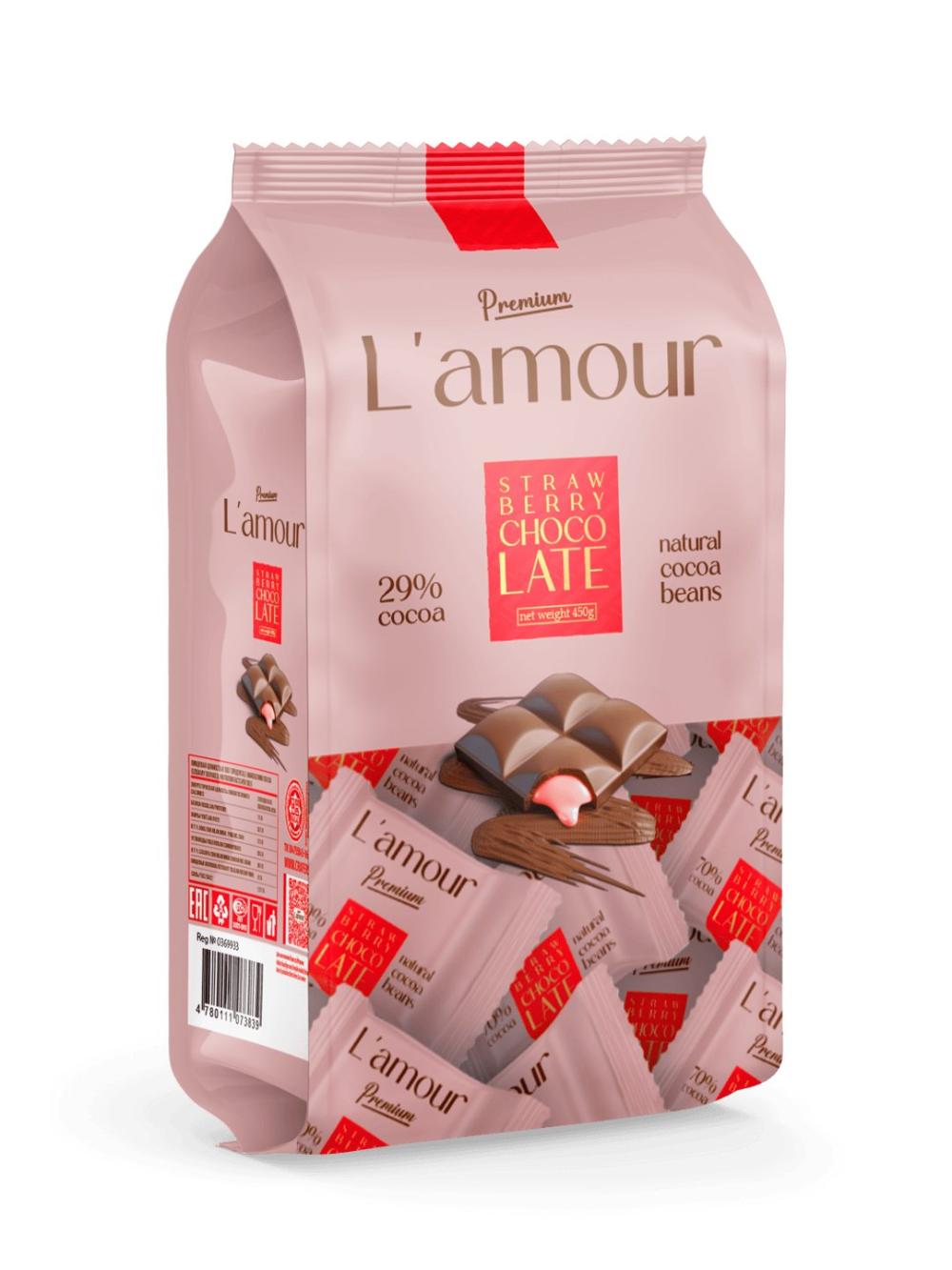 L'amour Premium (со вкусом клубники и йогурта) (450гр) 1
