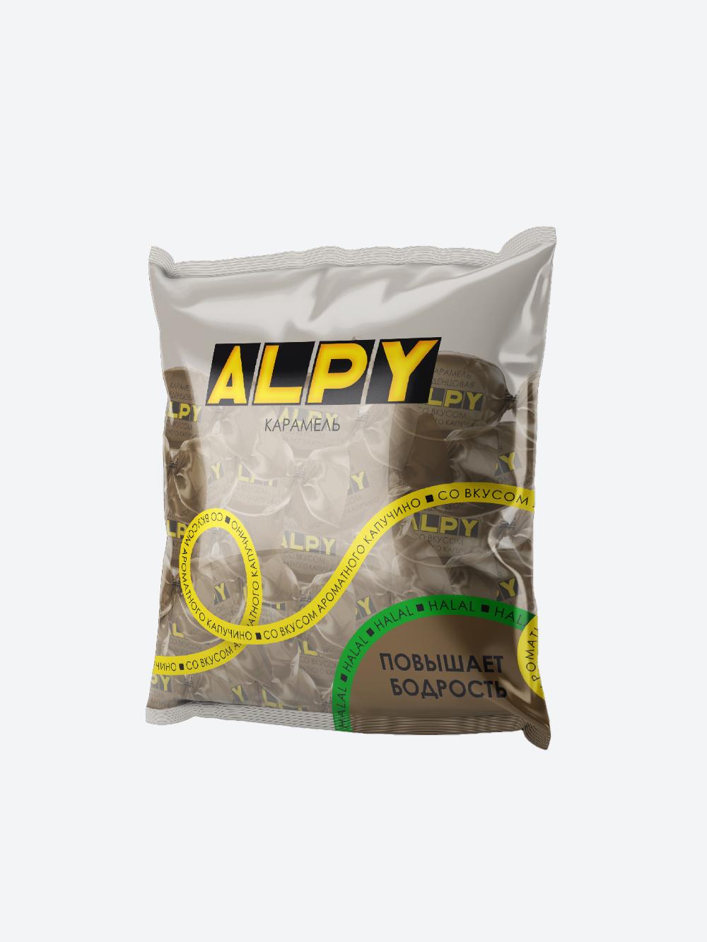 Карамель леденцовая Alpy (капучино) (500 гр) 1