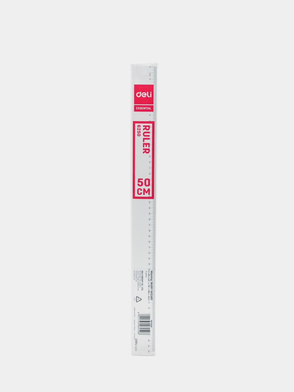 Линейка 50см Deli D-6250 1