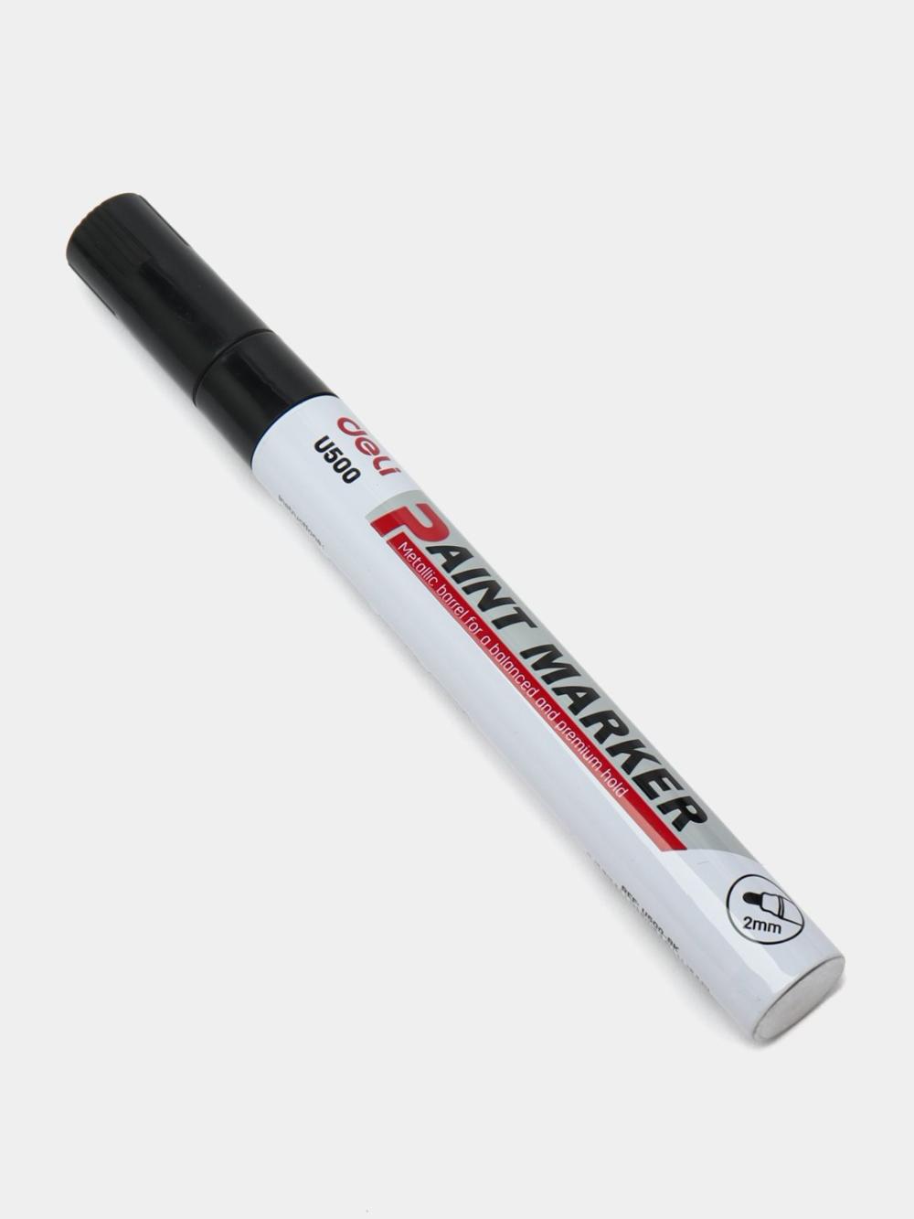 Маркер Paint (чр) Deli D-500-BK-U 1