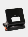 Дырокол PowerSaving 25 листов (черный) Deli D-0142bk 2