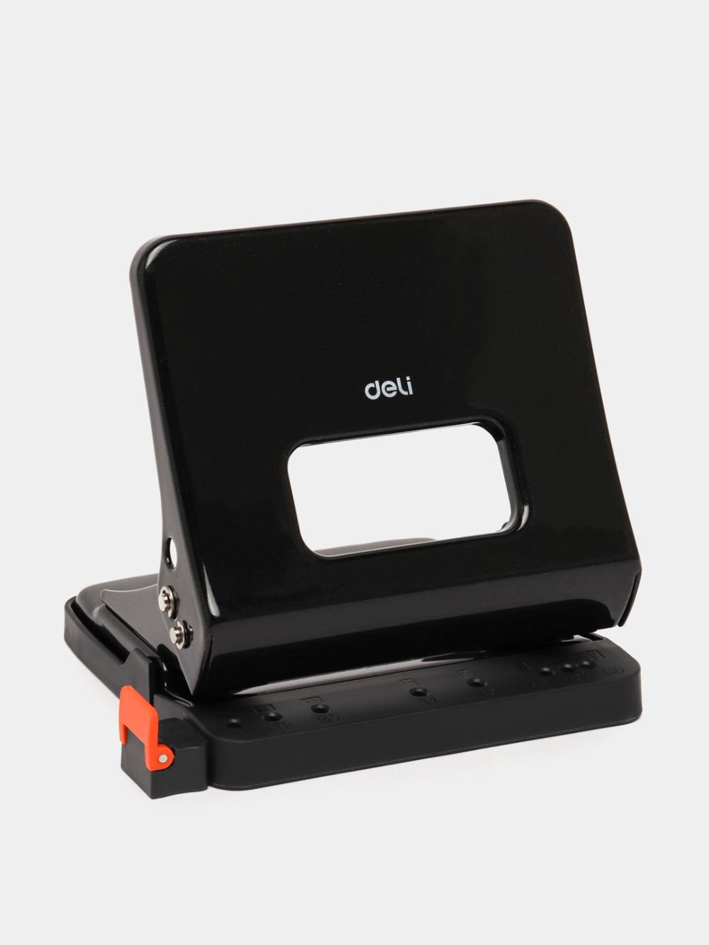 Дырокол PowerSaving 25 листов (черный) Deli D-0142bk 2
