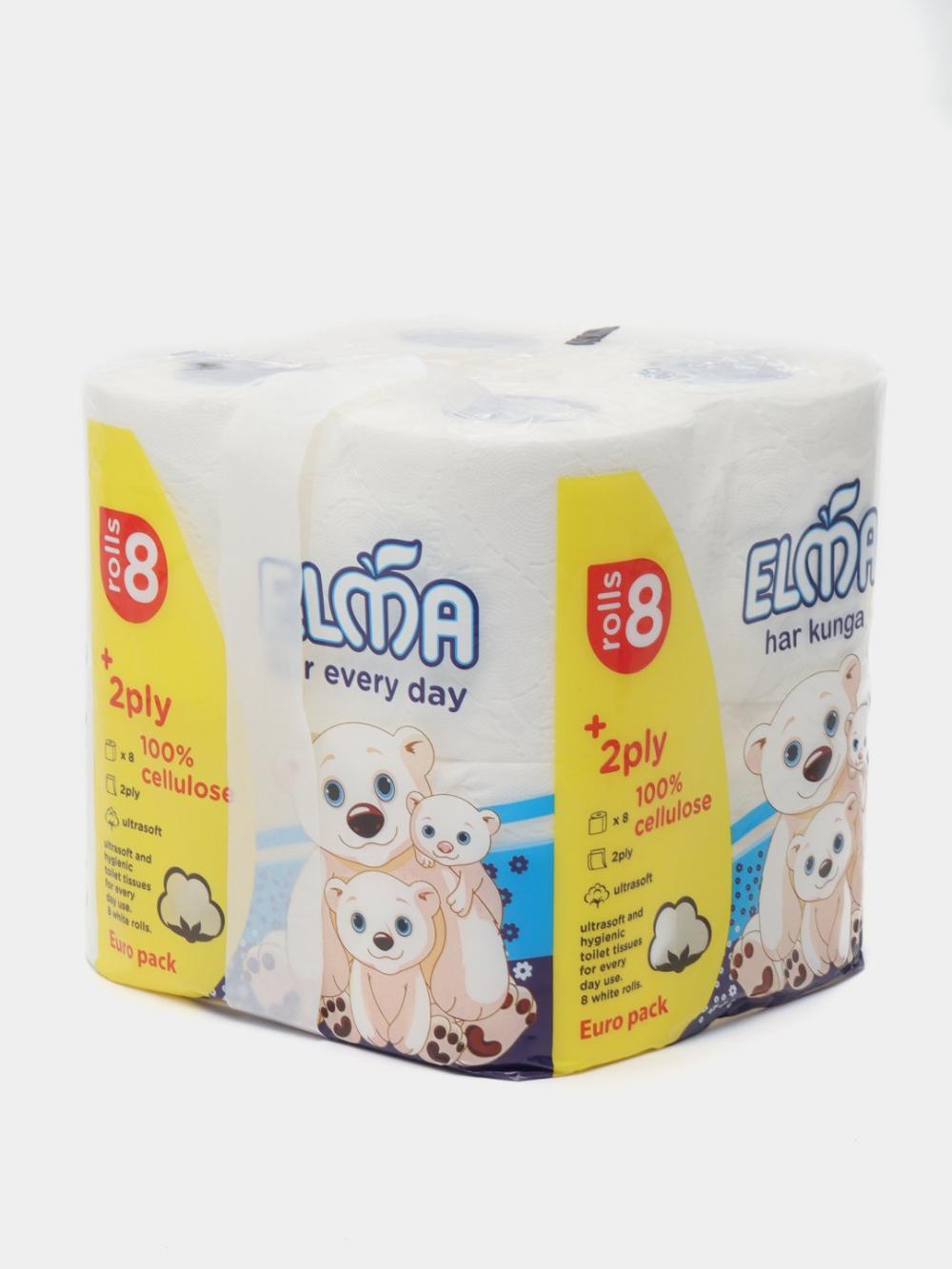UltraSoft 8 Elma EURO PACK (103) hojatxona qog'ozi. 1 qadoqda 8 dona *Narx 1 qadoq uchun ko‘rsatilgan (103) 1