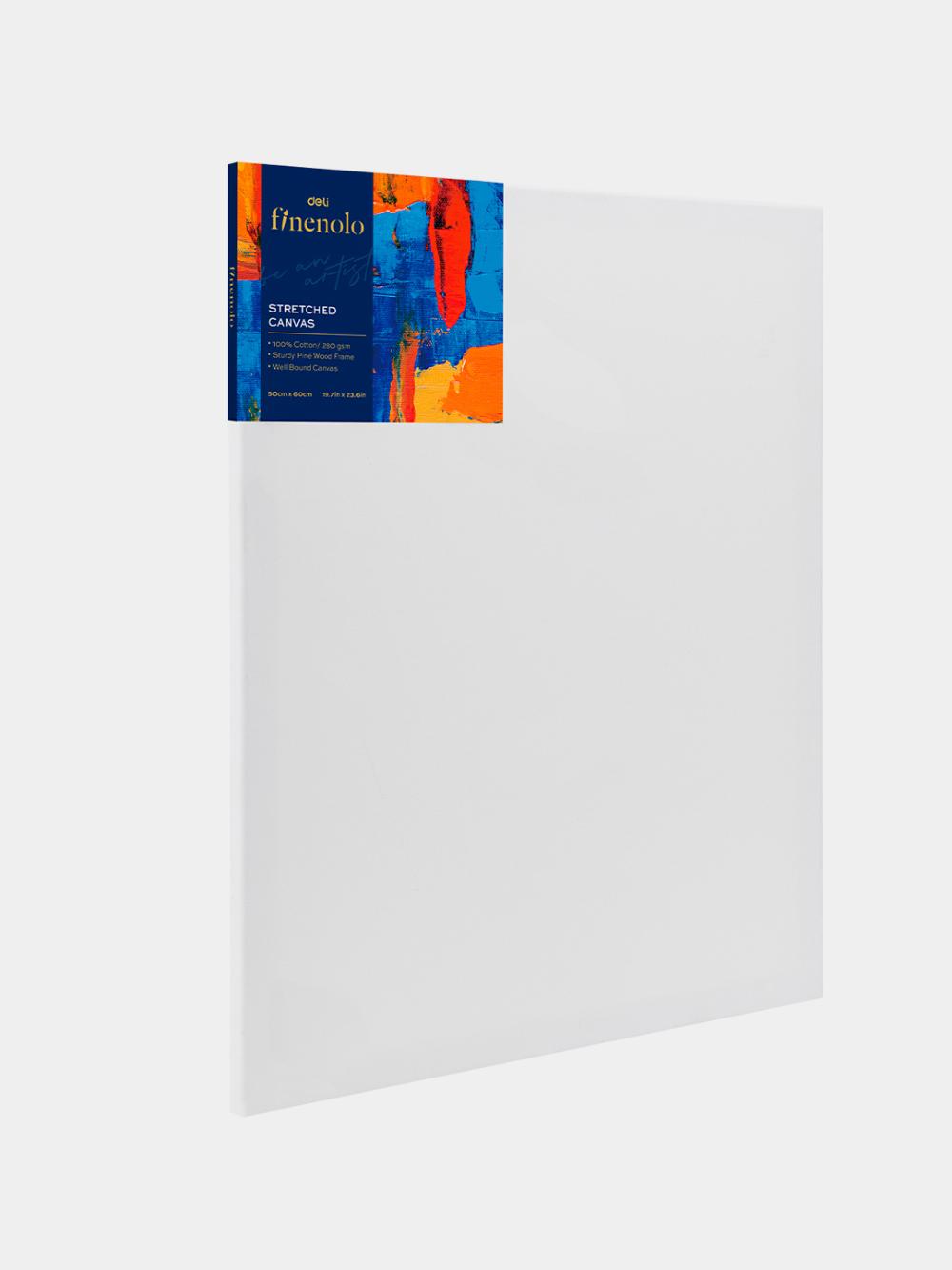 Kendir tuqimasidan yasalgan kanvas, ramkada, 50×60 sm, 280 g/m² Deli D-279-9-EC 1