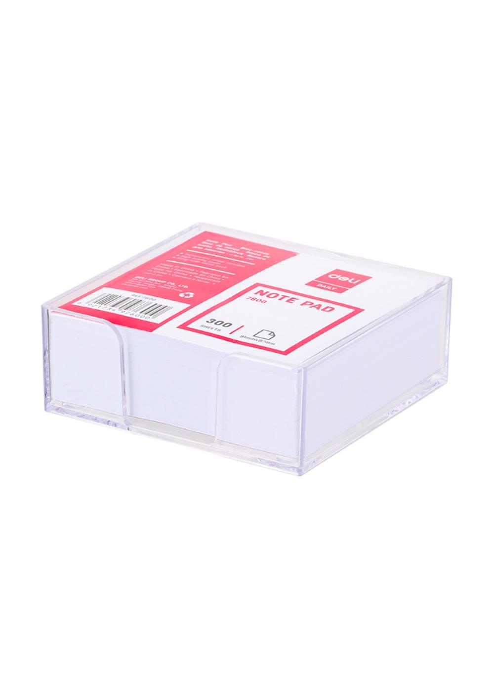 Блок бумаги в подставке 91х87мм Deli D-7600-1 1