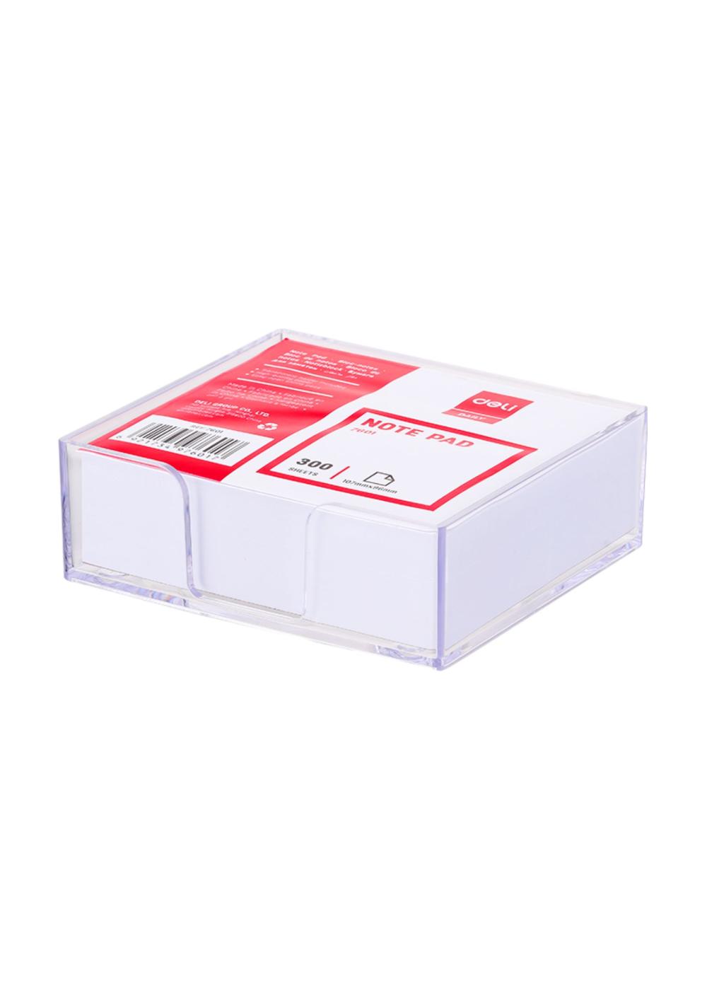 Блок бумаги в подставке 107х96 мм  Deli D-7601-1 1