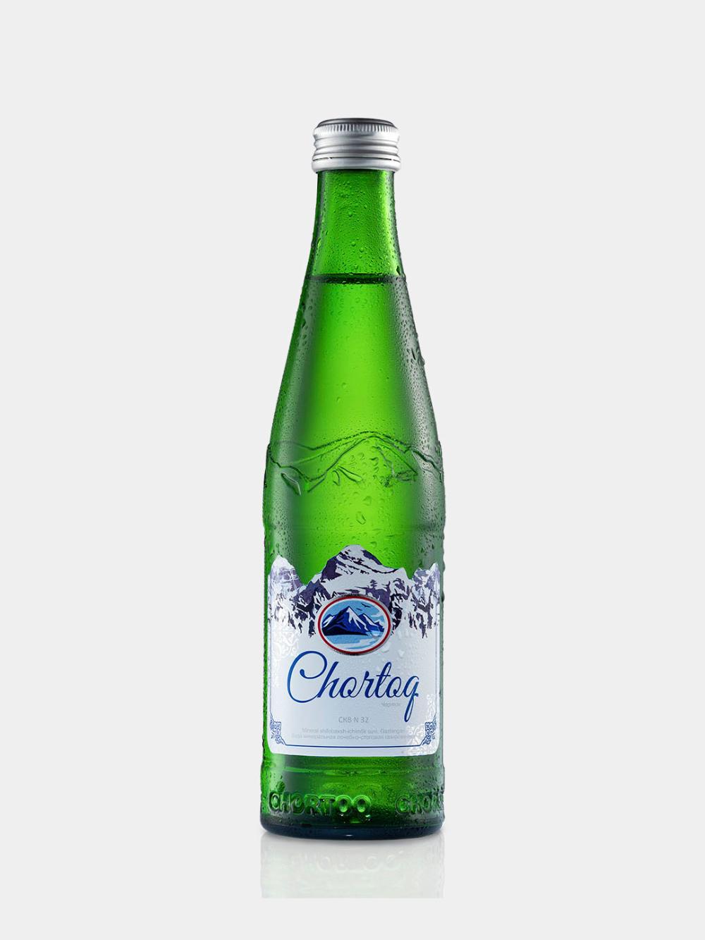 Минеральная лечебно-столовая вода газированная "Chortoq" 0.33 dm3 (Цена указана за блок, в блоке 12 шт) 3