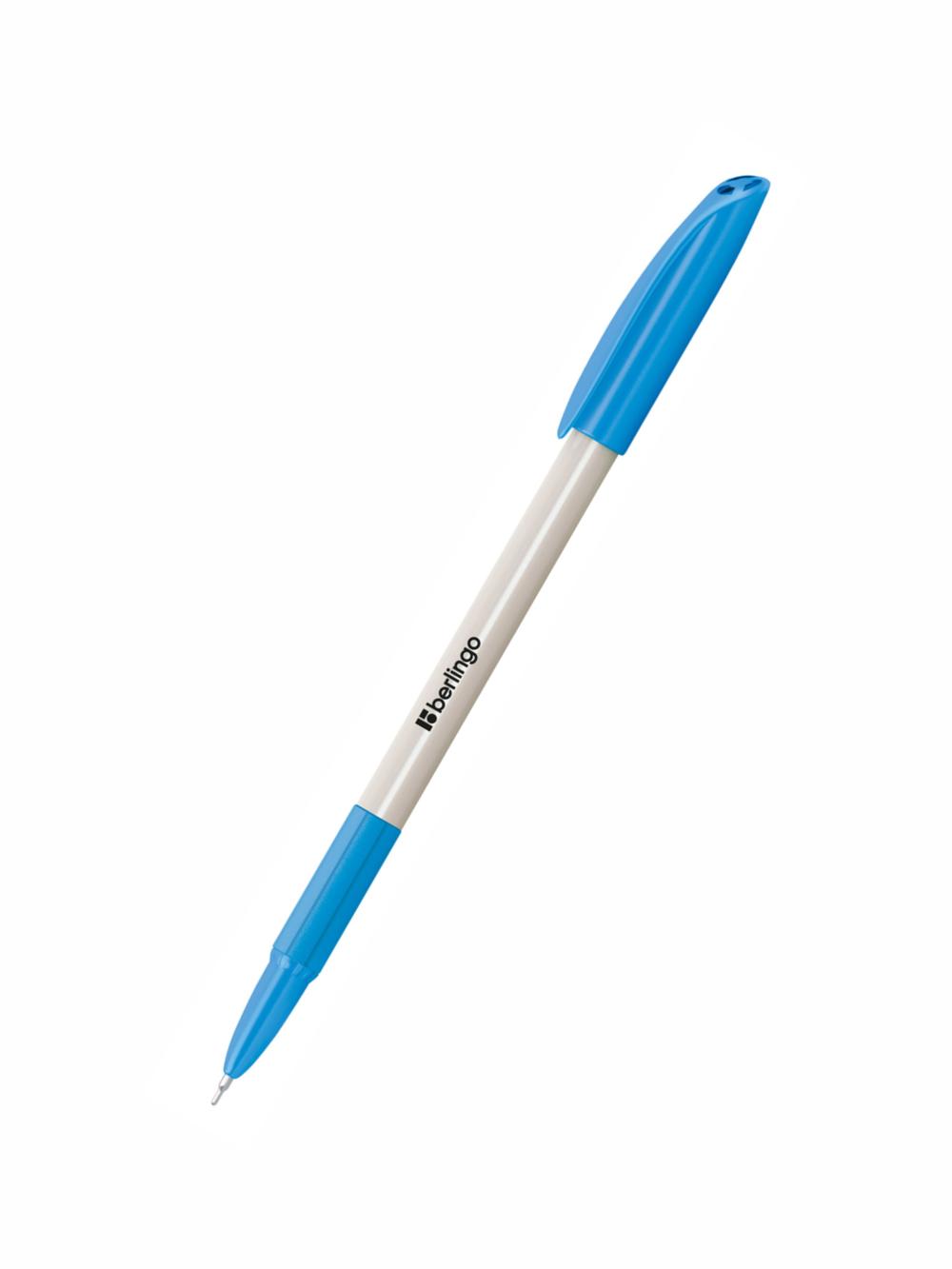 Sharikli ruchka "Perlamutik Pro" ko'k, 0,7 mm, gripli Berlingo CBp_70743 1