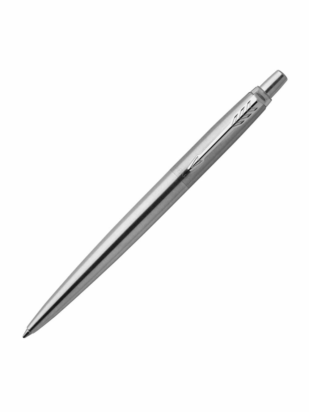 Sharikli ruchka "Jotter Stainless Steel CT" ko'k, 1,0 mm, tugmali, sovg'a qutisi bilan Parker 1953170 1