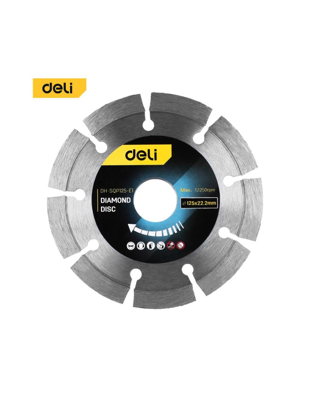 Olmos disk 125*22,2 mm Deli D-EDH-SQP125-E1 1