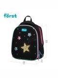 Ранец F-Top облегченный "Stars" 36*28*15см, 2 отделения, 2 кармана, анатомическая спинка Först FT-RY-012401 4