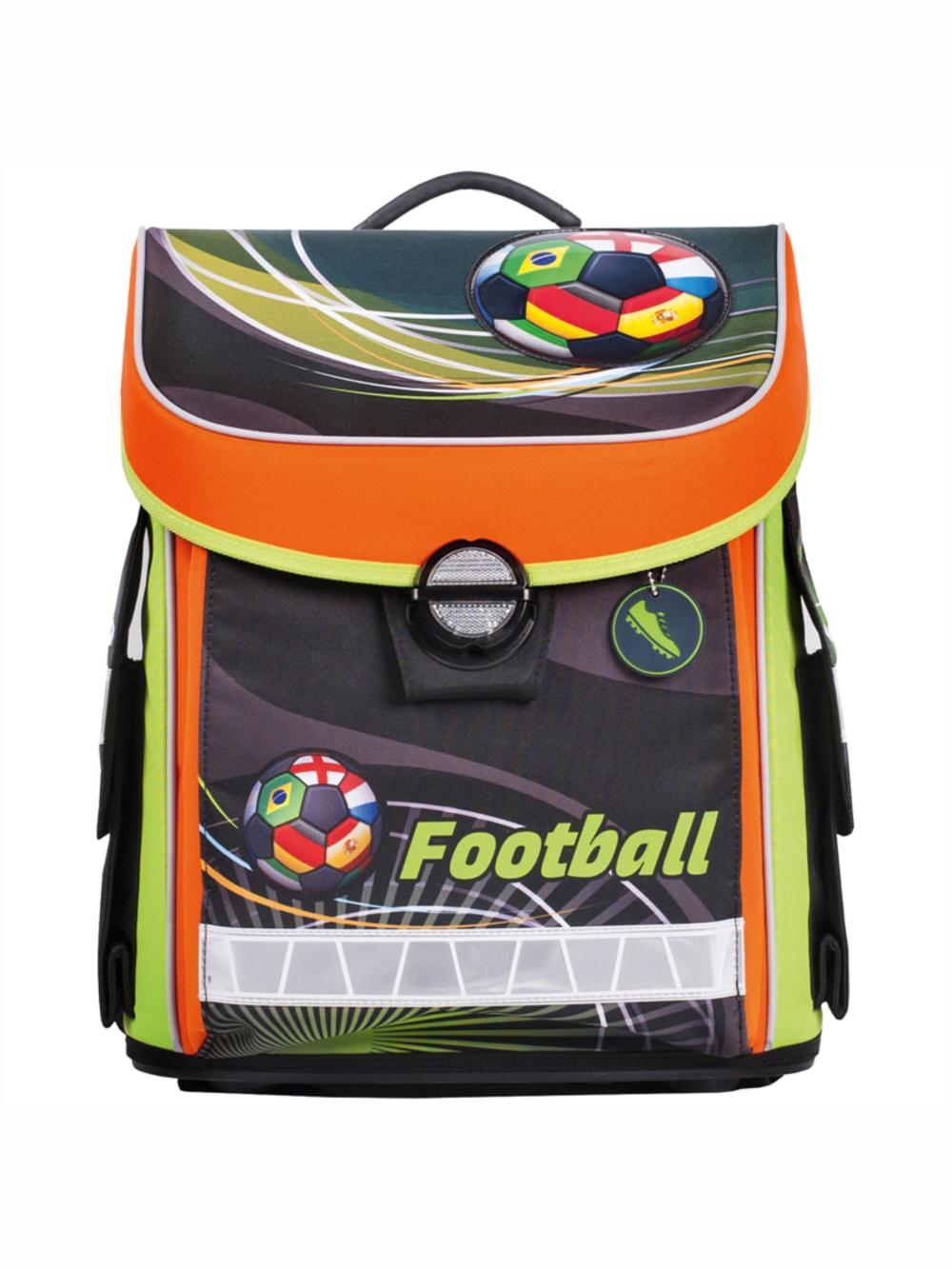 Ранец Premium "Football" 36*30*16см, 2 отделения, 2 кармана, анатомическая спинка Hatber NRk_06401 1