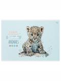Альбом для рисования  "Animals" 08л., А4, на скрепке BG АР4ск8_10918. Цена указана за единицу товара 3