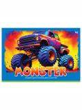 Альбом для рисования "Monster" 08л., А4, на скрепке BG АР4ск8_10947. Цена указана за единицу товара 4