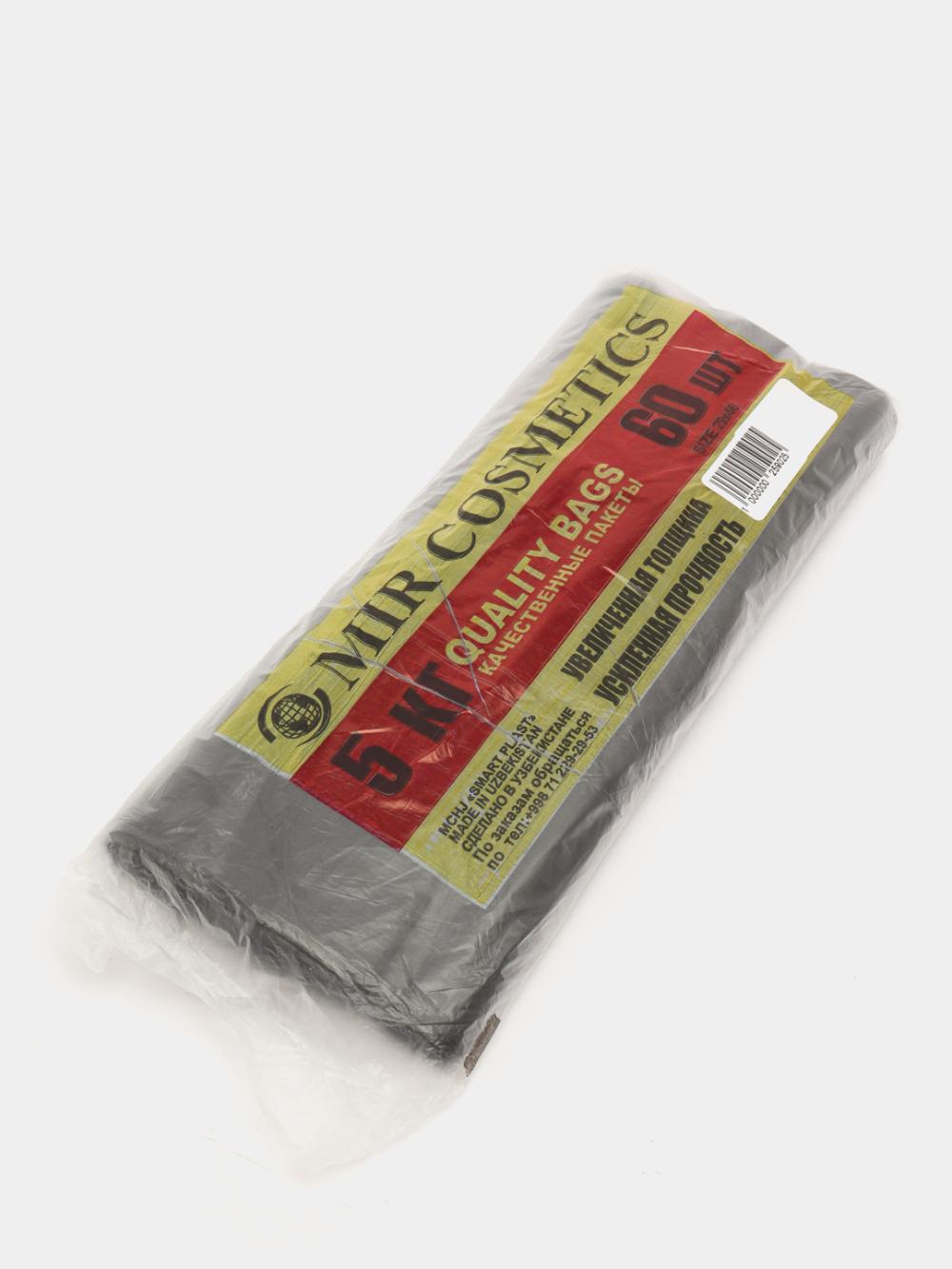 Пакеты "Mir Kosmetik" Supper 5 кг (чёрный) 60 шт. 2