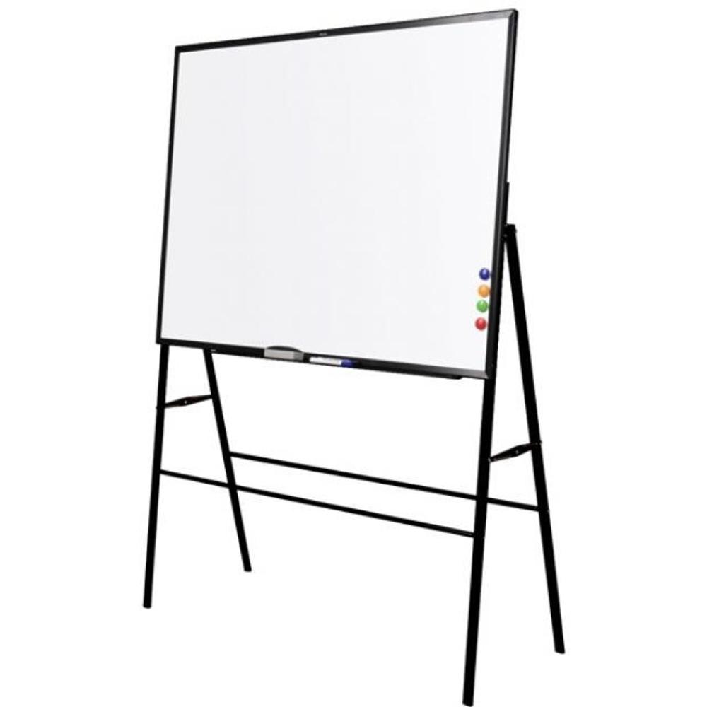 Доска белая 90×150 см с подставкой 90х150 Deli D-8785 2