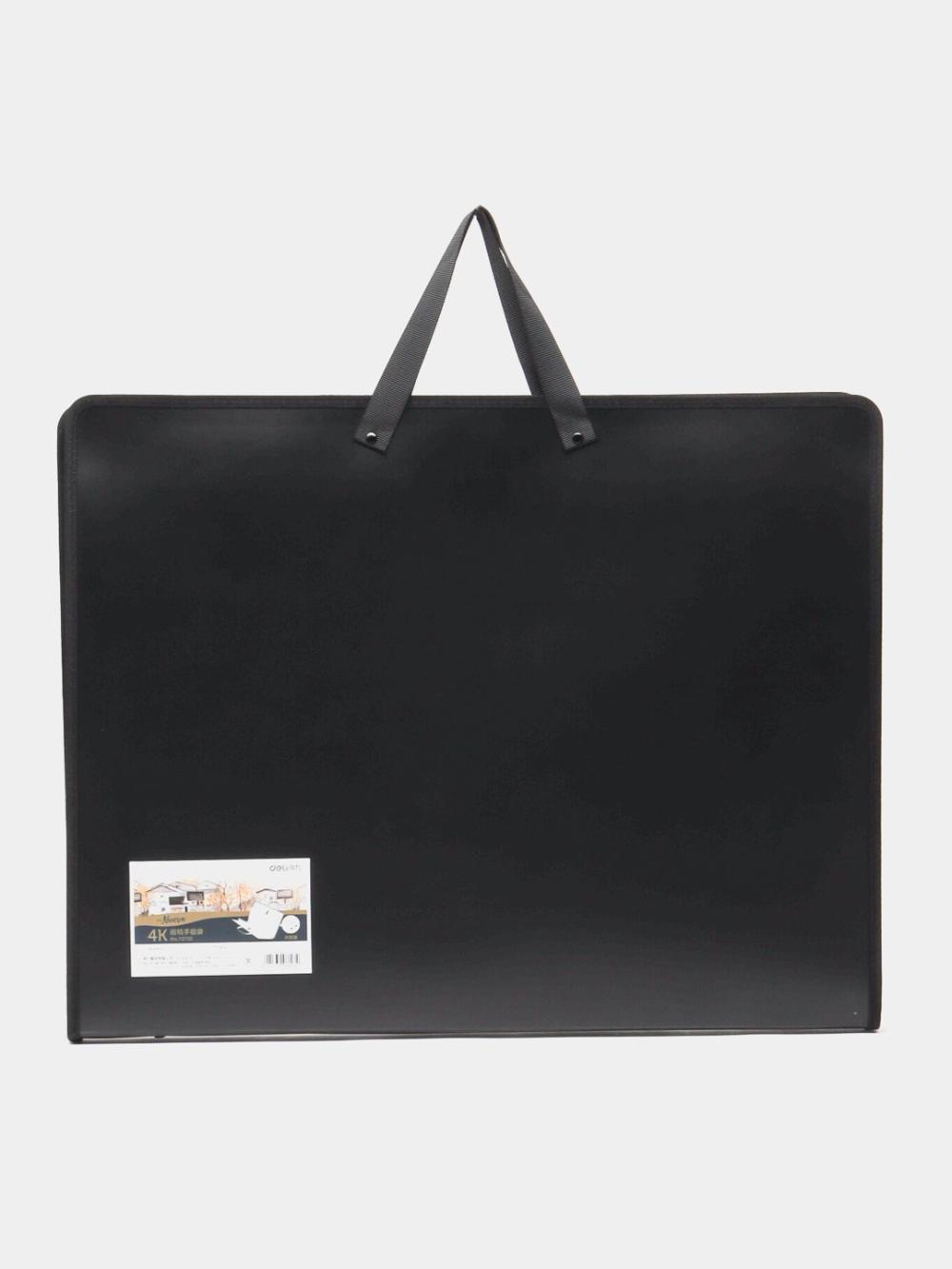 Папка художника 590*460мм  (черный)  Deli D-72705-bk 1