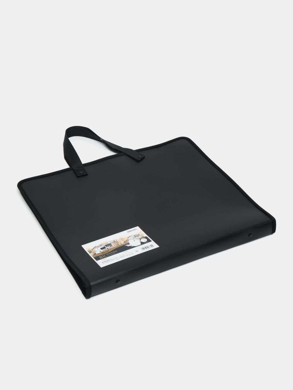 Папка художника 440*350мм (черная) Deli D-72706-bk 2