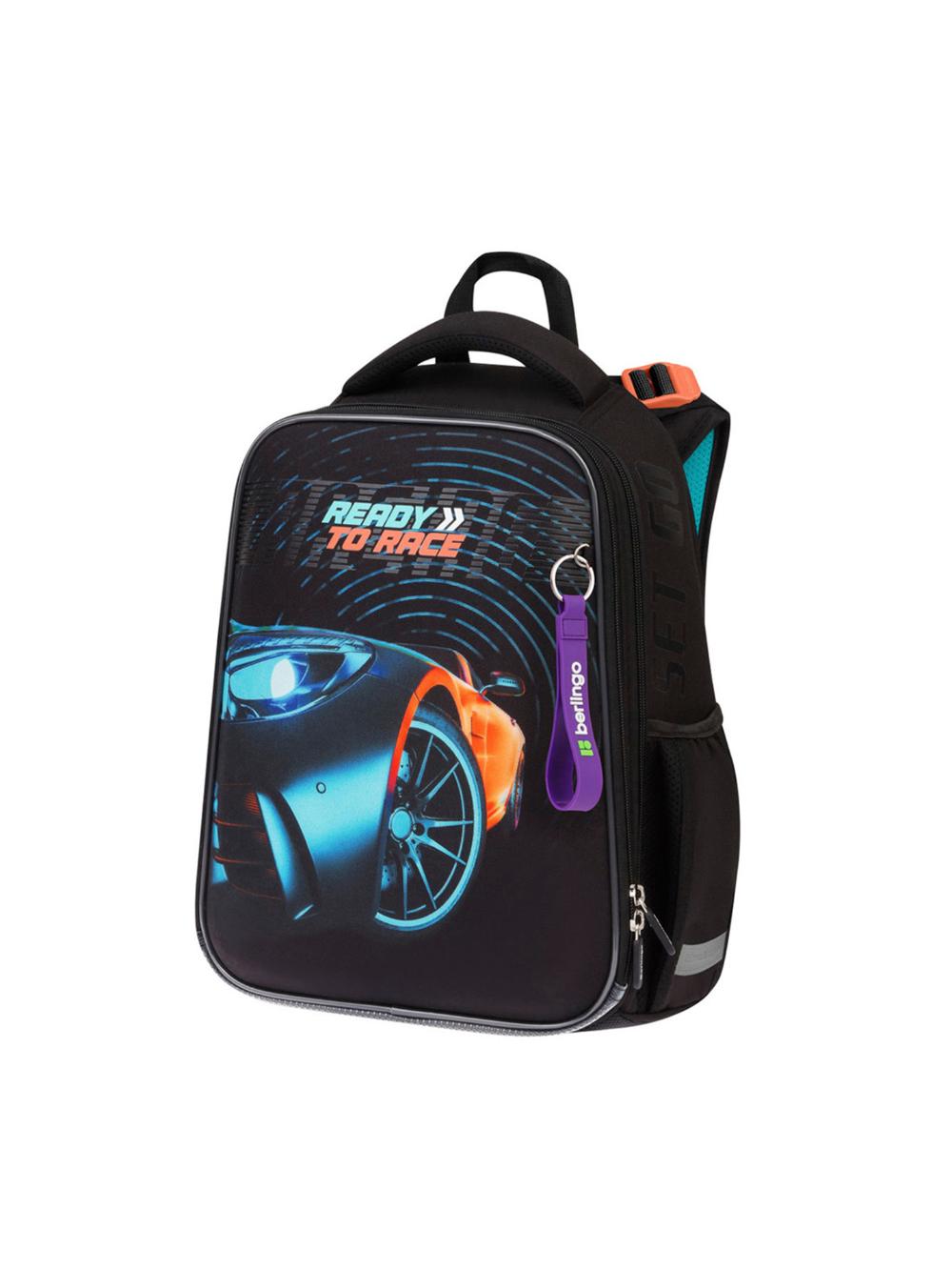 Ранец Expert "Ready to race" 37*28*16см, 2 отделения, 2 кармана, анатомическая спинка Berlingo RU09019 1