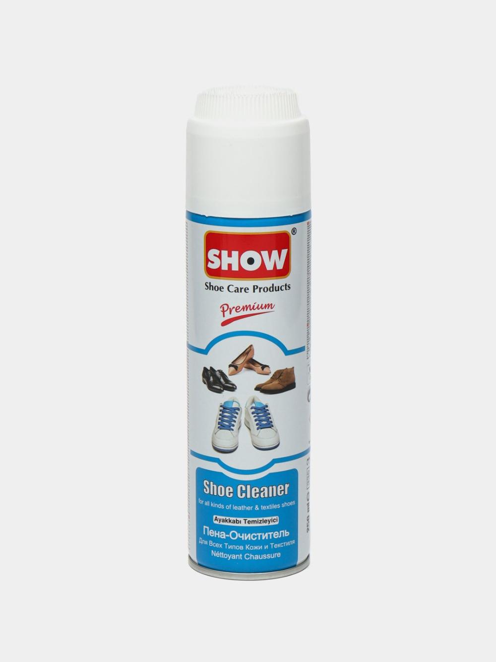 SHOW Oyoq kiyimlari uchun tozalovchi ko‘pik 250 ml 1