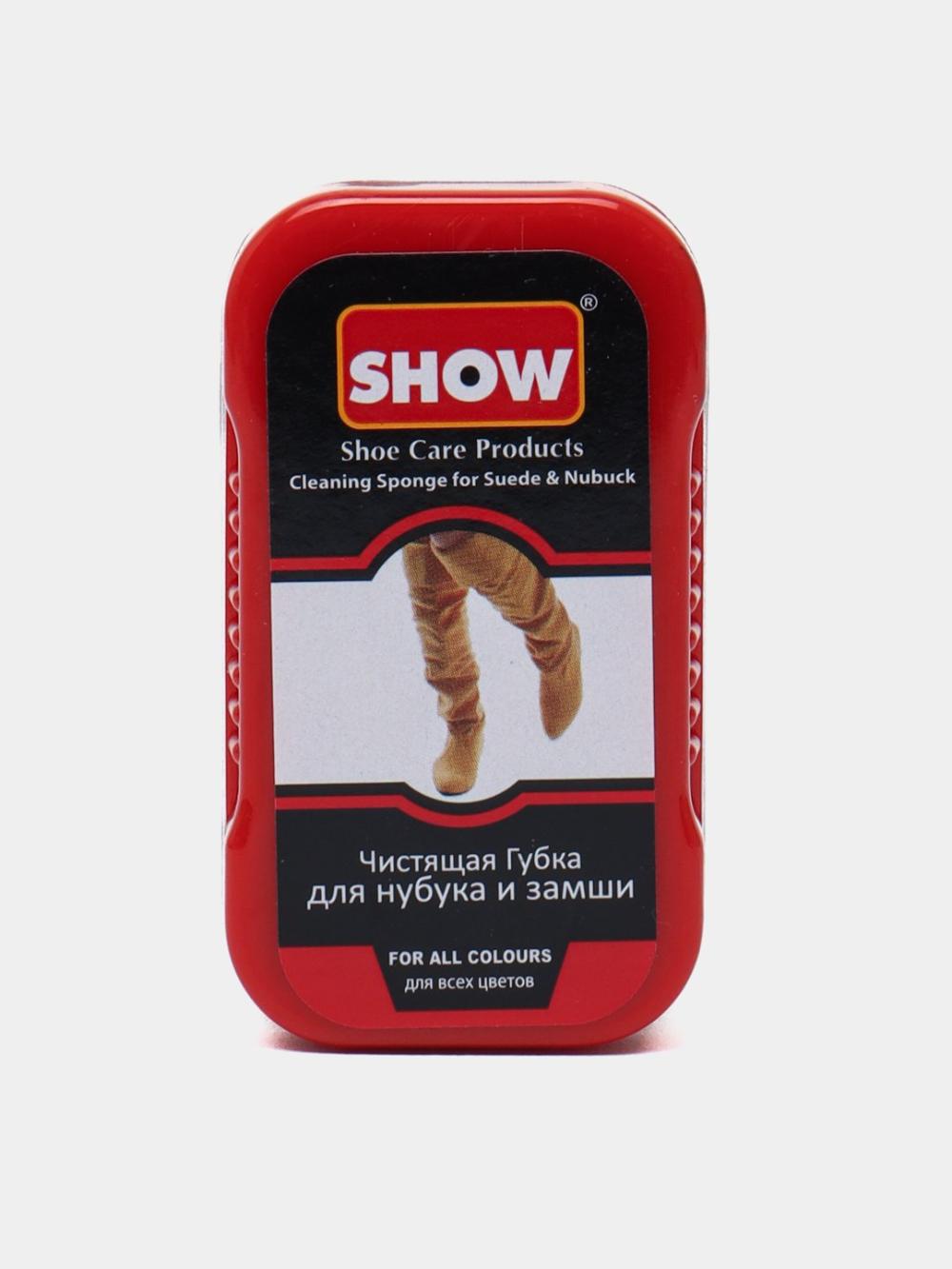 SHOW Чистящая Губка для нубука и замши 1