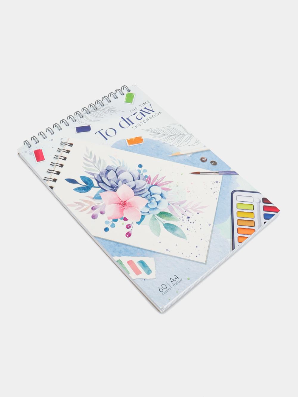 Sketchbook 60l., A4 ArtSpace "Chizish uchun", taroqda, 160g/m2 С60грг_47673 1