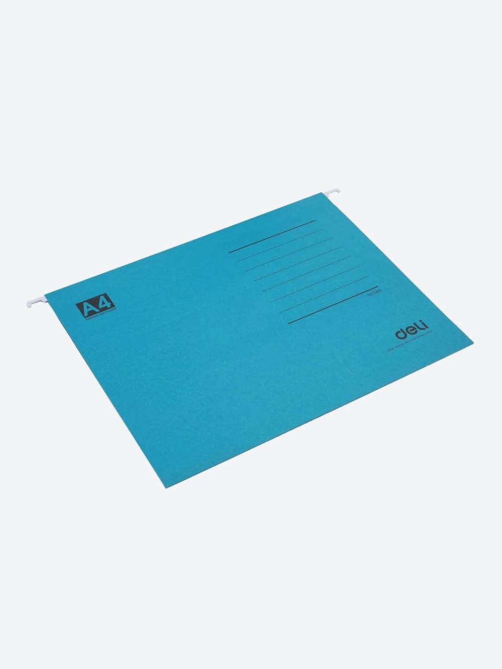 Qog'ozlar uchun osma papka A4 "Deli "  Ko'k 5468 3