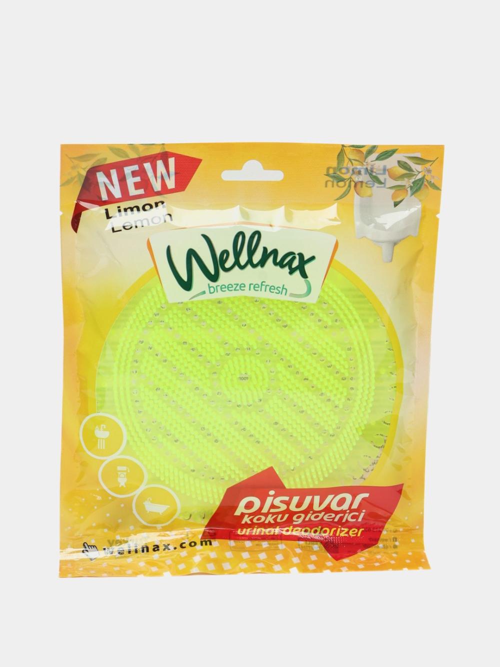Дезодорант для писсуара Wellnax Лимон, 50 г 1