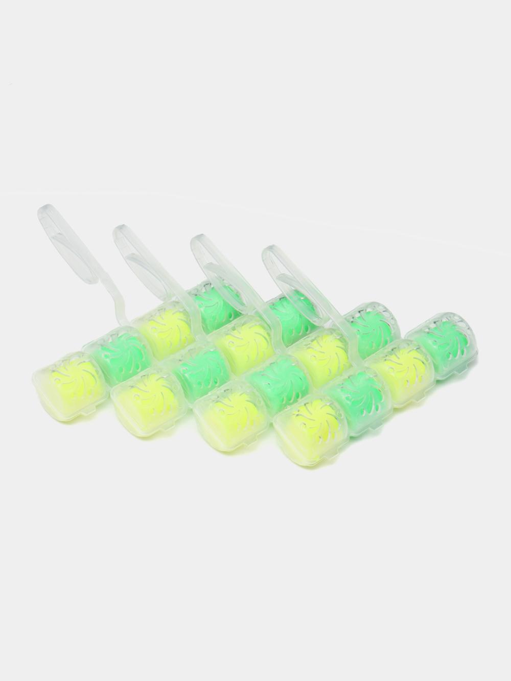 Hojatxona uchun blok-obodok Wellnax 4 Multi Limon, 4x50 g 2