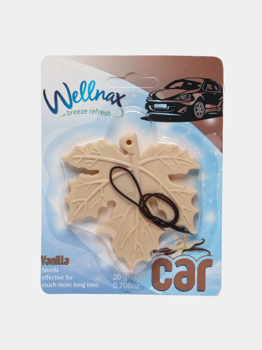 Листовой освежитель для автомобиля Wellnax Ваниль, 20 г 1