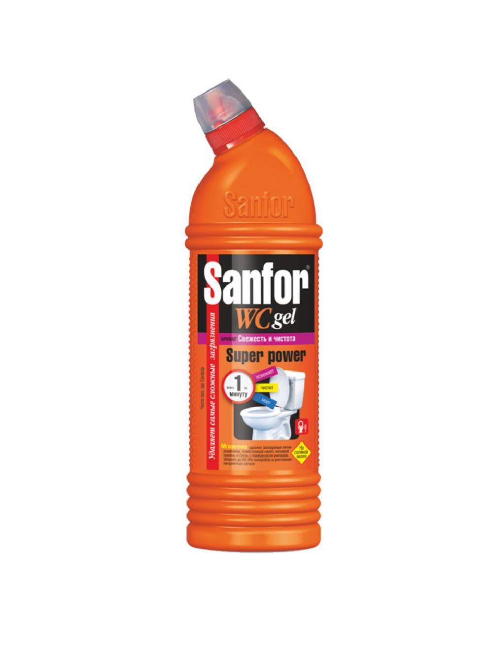 Sanfor WC Gel "Super Power", 1000 ml 1