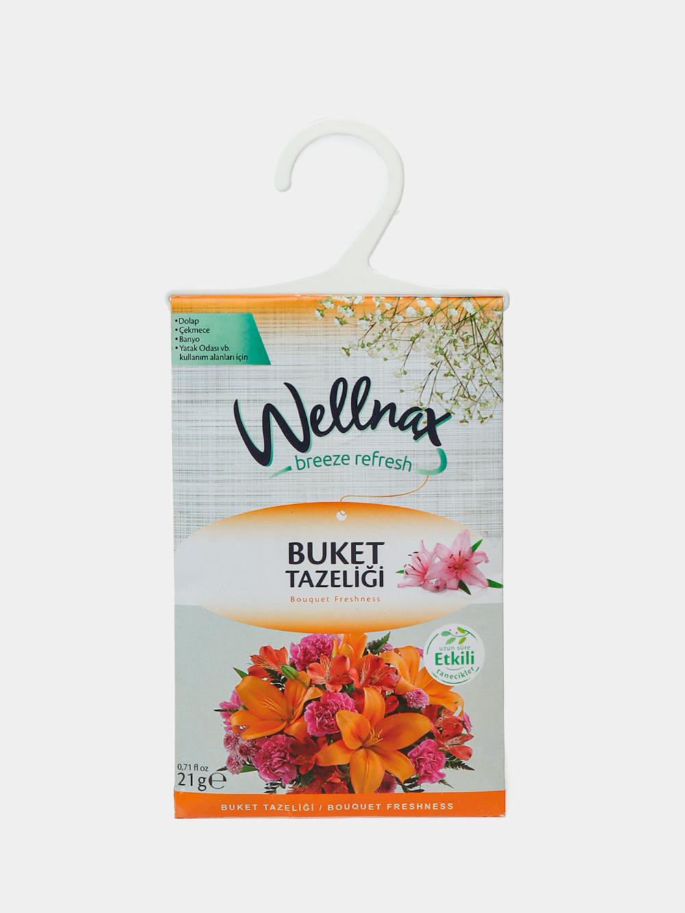 Освежитель для шкафчика Wellnax Букет, 21 г 1