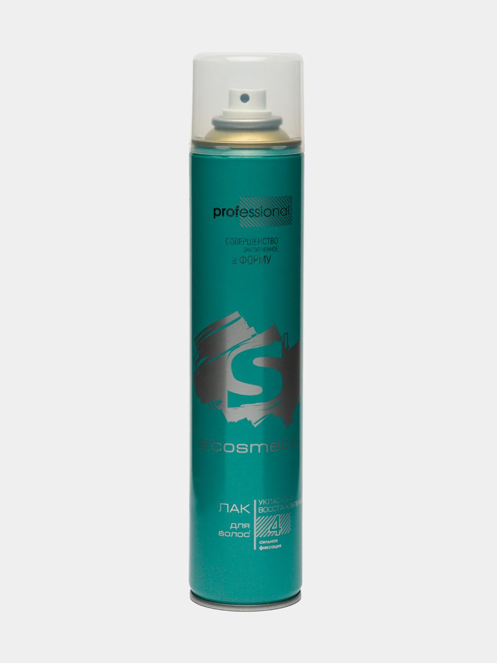 Soch uchun lak S'cosmetic "Turmaklash va tiklash", 360 ml 1