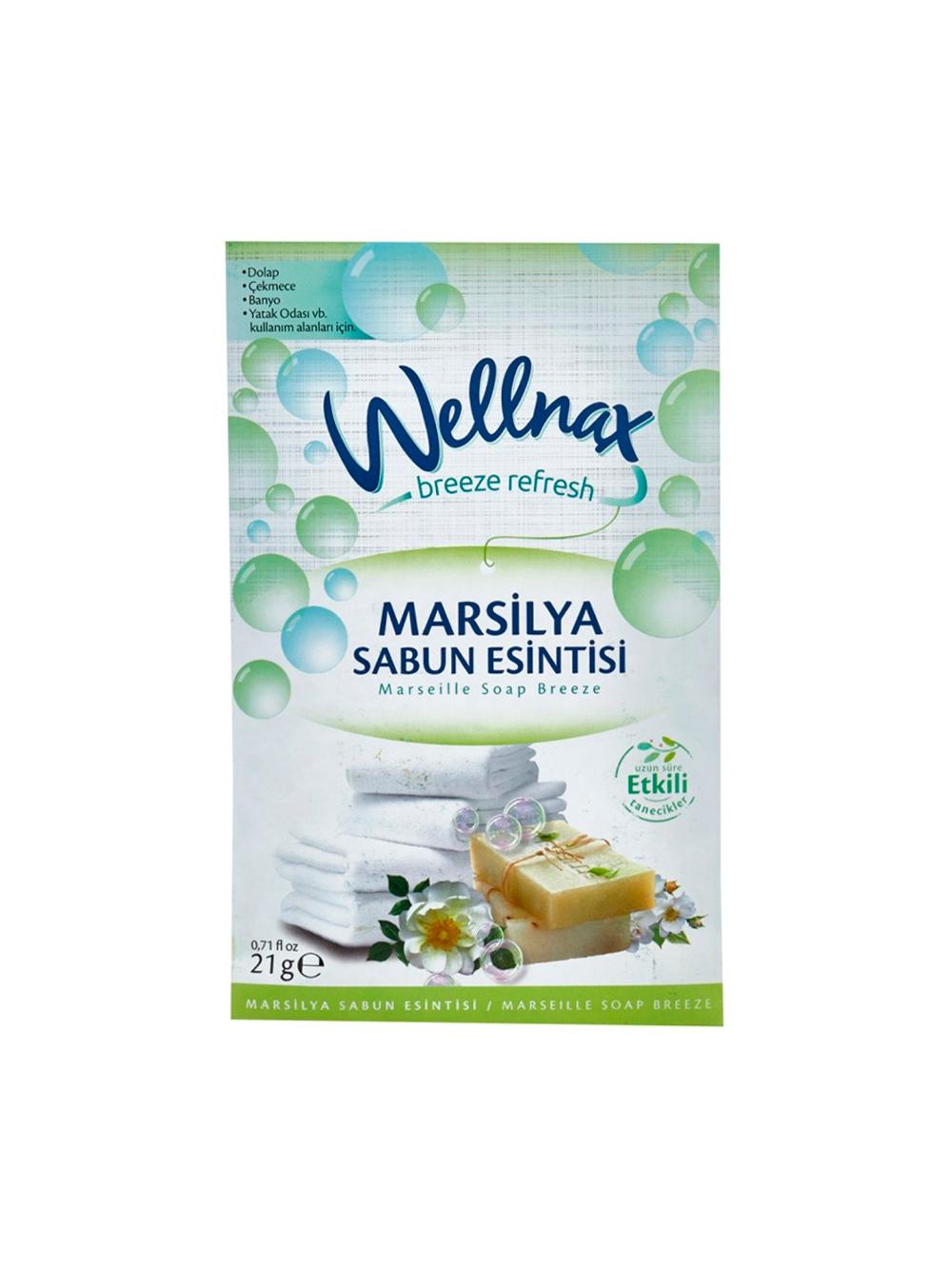 Shkaf uchun havo spreyi Wellnax Marsel sovuni, 21 g 1