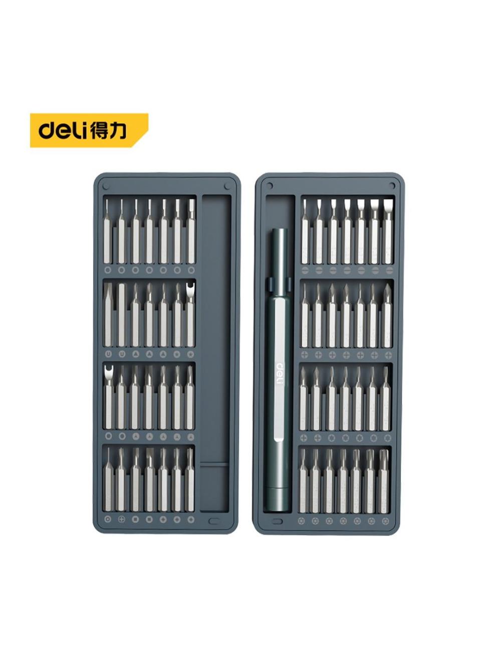 Отвертки прецизионные в наб. 57шт Deli D-DL241057 1
