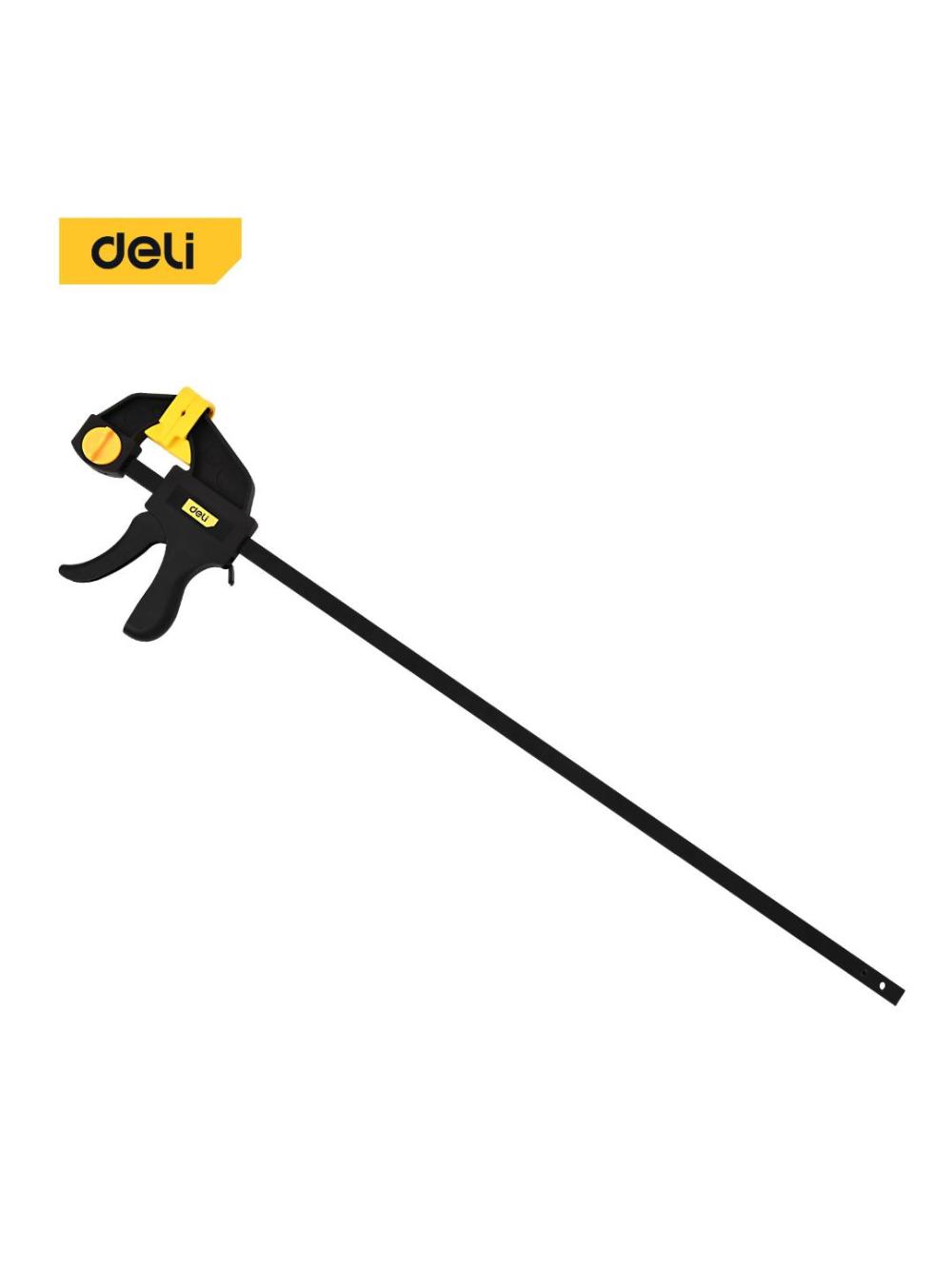 Струбцина быстрозажимная 24" (чр)  Deli D-EDL110124 1