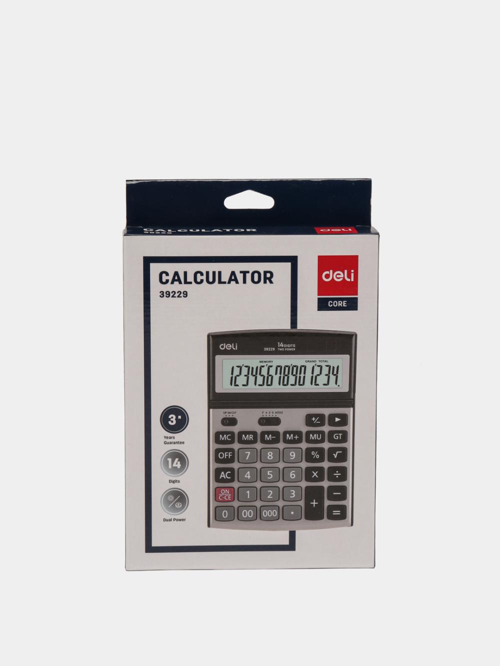Kalkulyator 14 bit Deli 39229 2