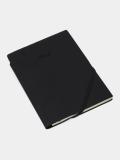 Книжка записная 96л A5 (черный) Deli (клетка) 130G-N-bk 3
