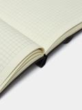 Книжка записная 96л A5 (черный) Deli (клетка) 130G-N-bk 2