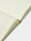 Книжка записная 96л A5 (зеленая ) Deli (клетка) 140G-N-yl 3