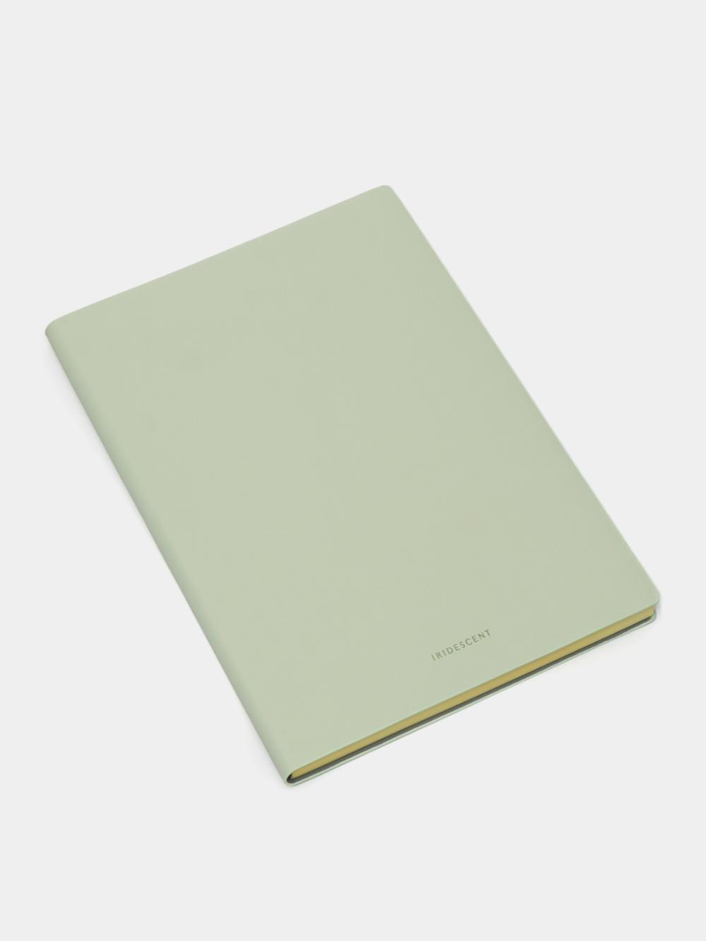 Книжка записная 96л A5 (зеленая ) Deli (клетка) 140G-N-yl 2