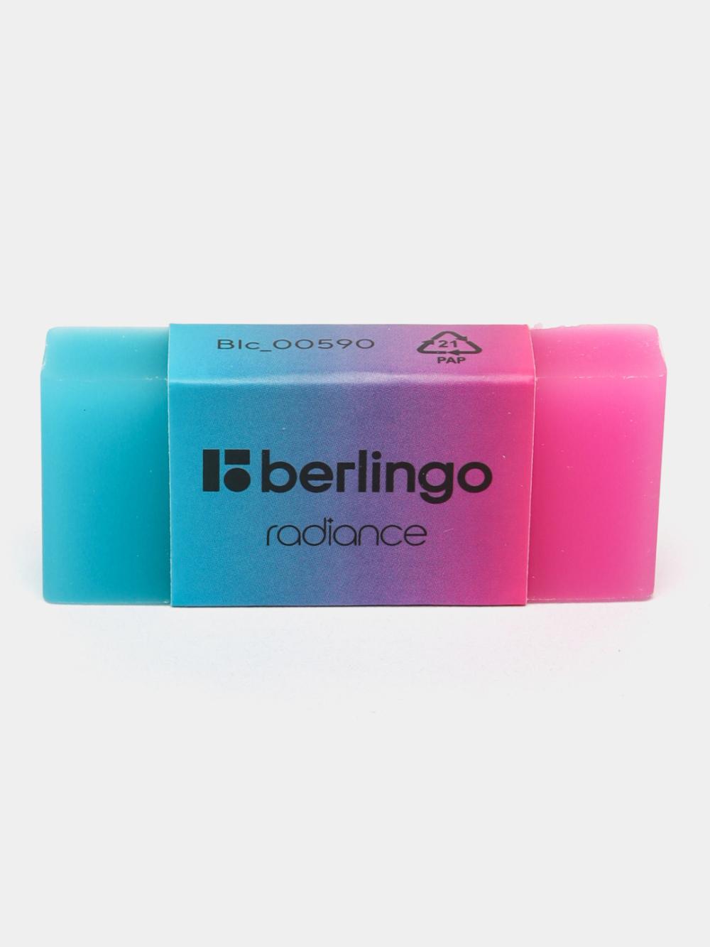 O‘chirgich Berlingo "Radiance", to‘rtburchak shaklda, rangli (assorti), 50×18×10 mm, artikul BLc_00590 1