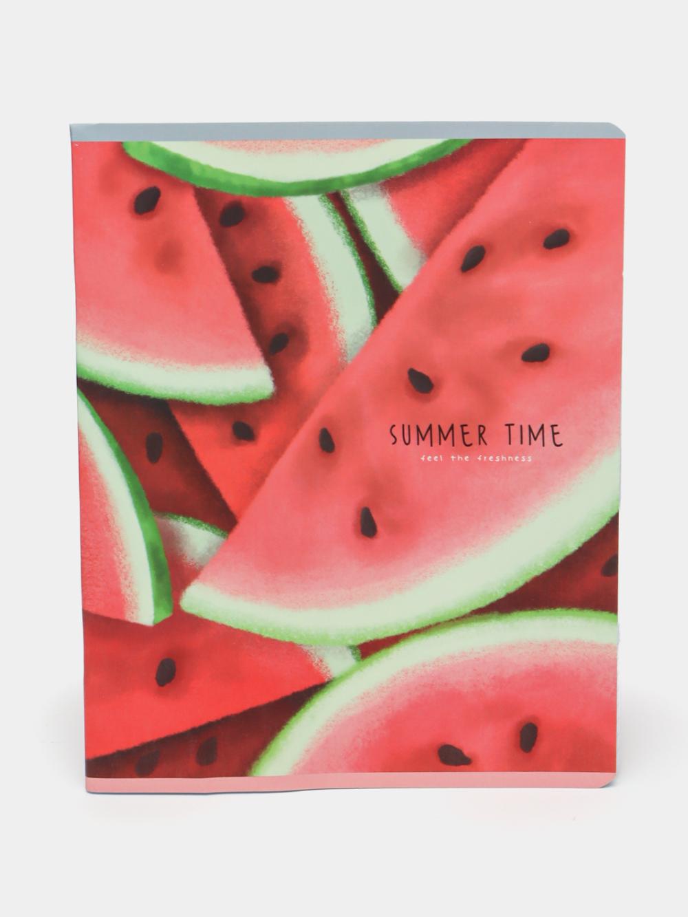 Тетрадь 48л., А5, клетка BG "Summer dessert", матовая Т5ск48_лм_11058 1