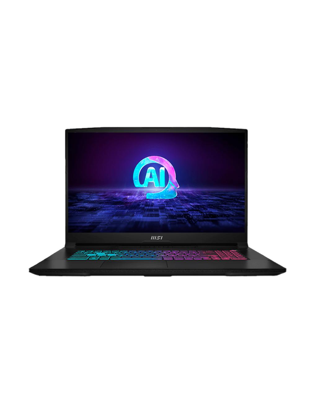 O'yin noutbuki MSI Sword GF76 A AI B8VF-872XKR ( AMD Ryzen™ 7 8845HS | DDR5-5600 16 ГБ | 512 ГБ NVMe SSD | RTX™ 4060 | 17,3" FHD (1920x1080) 144 Гц ) 1