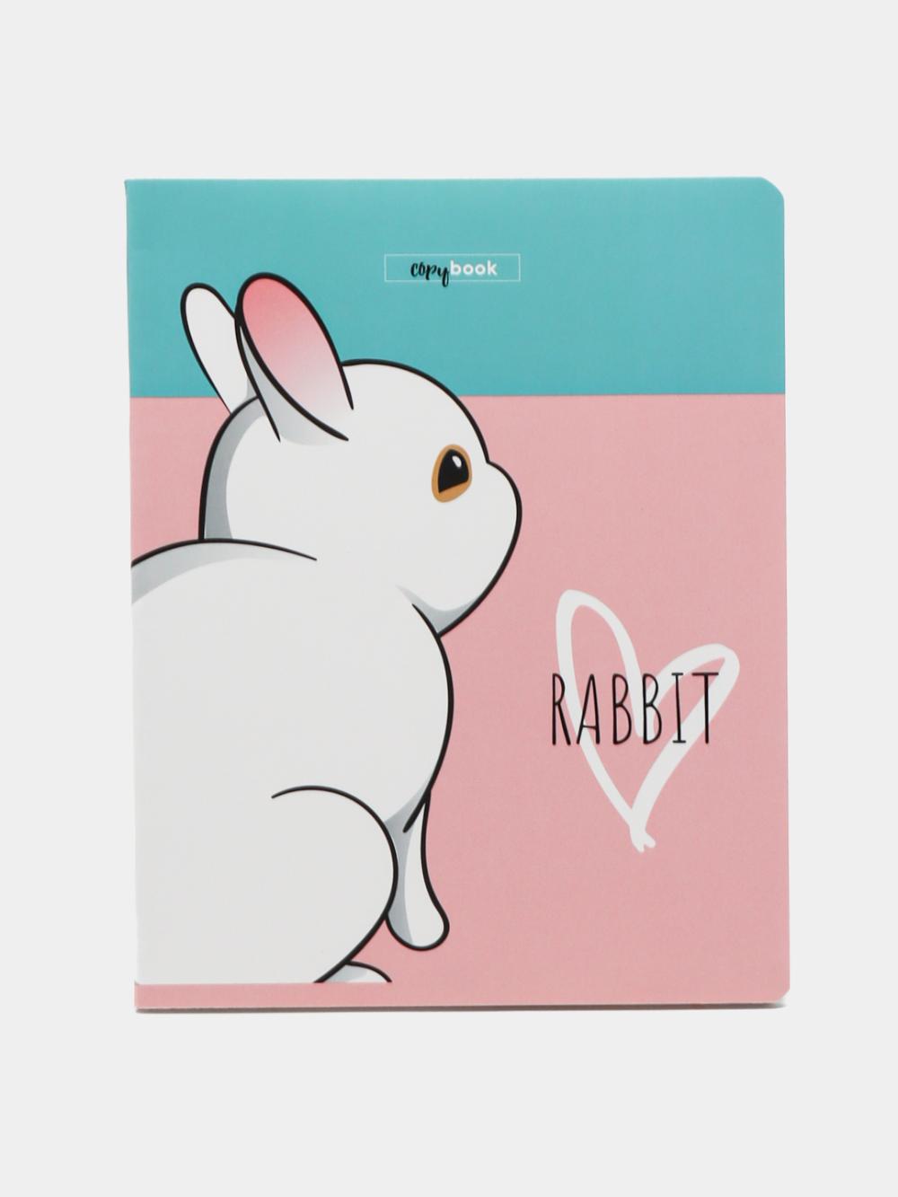 Тетрадь 40л., А5, клетка BG "Rabbit", эконом Т5ск40_10042 1