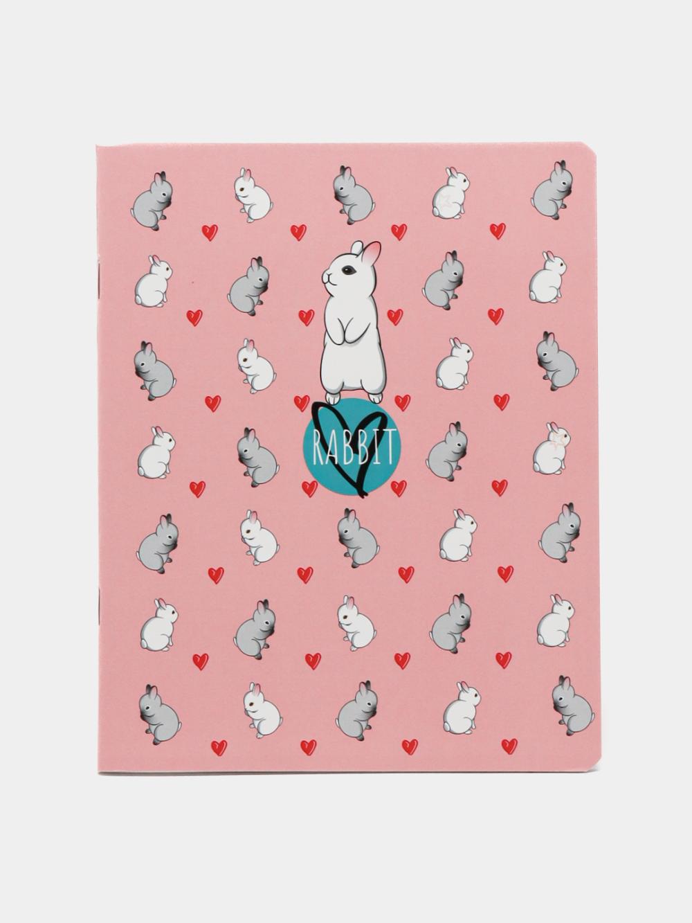 Тетрадь 40л., А5, клетка BG "Rabbit", эконом Т5ск40_10042 1